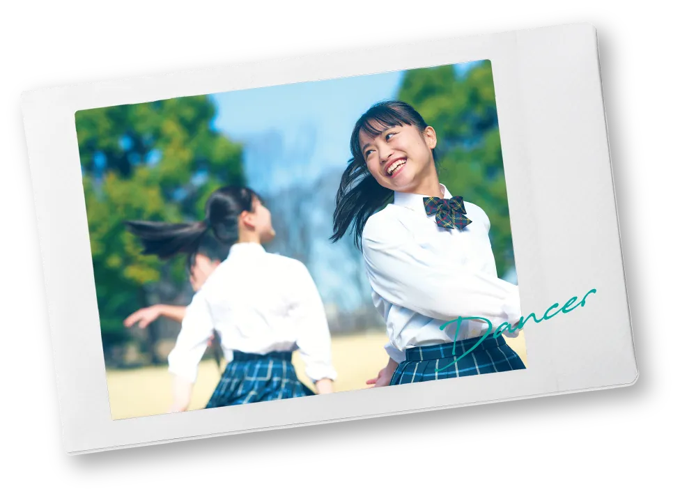 楽しそうな女子高生の写真